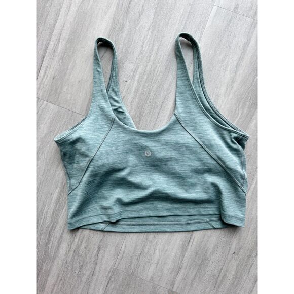 NWOT lululemon Align™ Tank Top Heathered Tidewater Teal Women's Green Size 12 - Picture 2 of 2